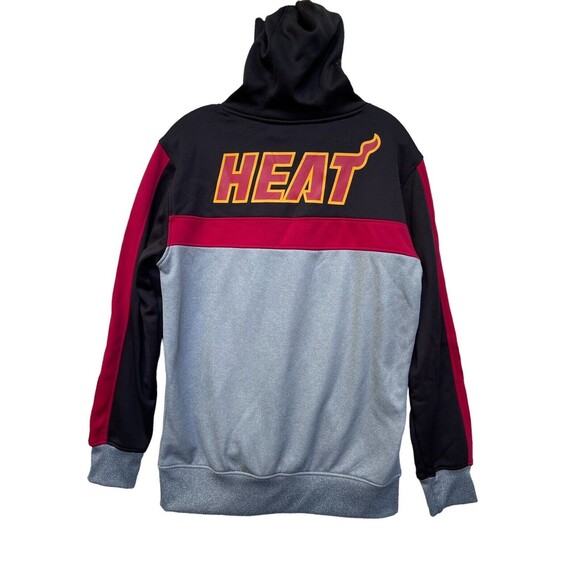 NBA HEAT Ultra Game Men's jacket Soft Fleece Full Zip Hoodie Small‎ - Picture 2 of 6